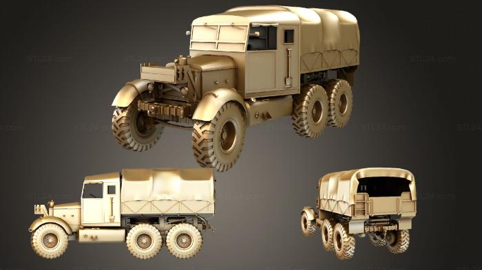 Vehicles (Scammell Pioneer, CARS_3389) 3D models for cnc